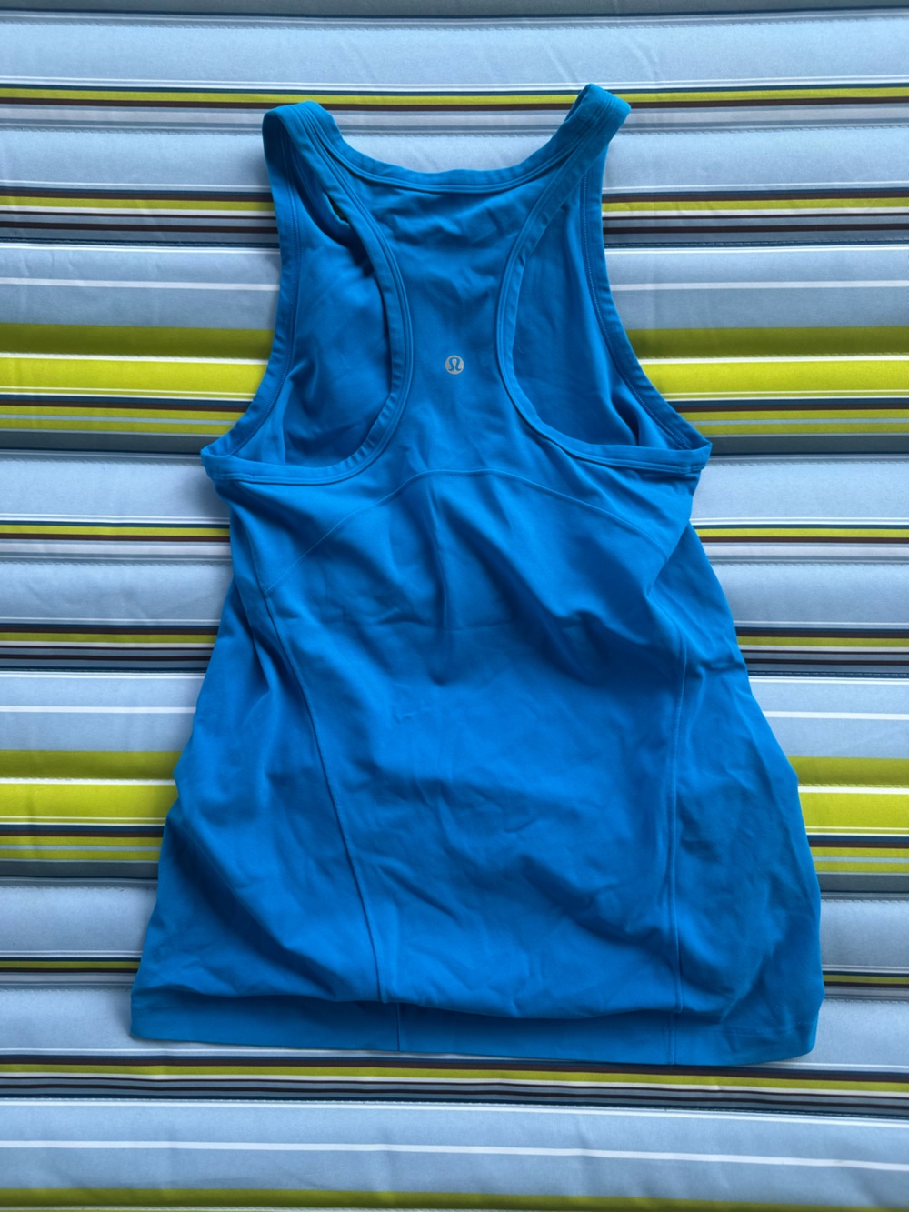 lululemon athletica Blue Athletic Tank Top